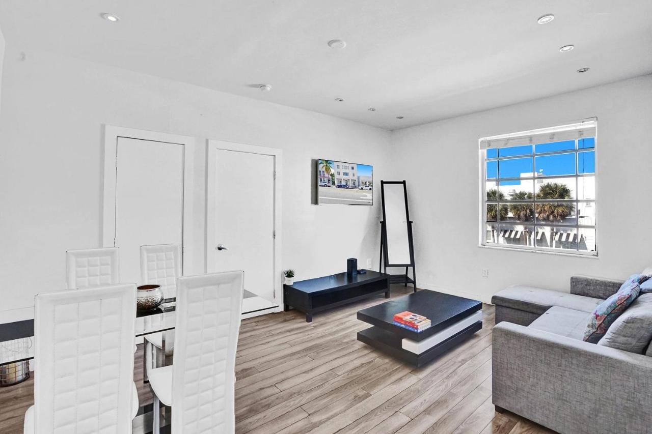 Luxe 2Br1Bath South Beach 1 Min Walk From Ocean Miami Beach Dış mekan fotoğraf