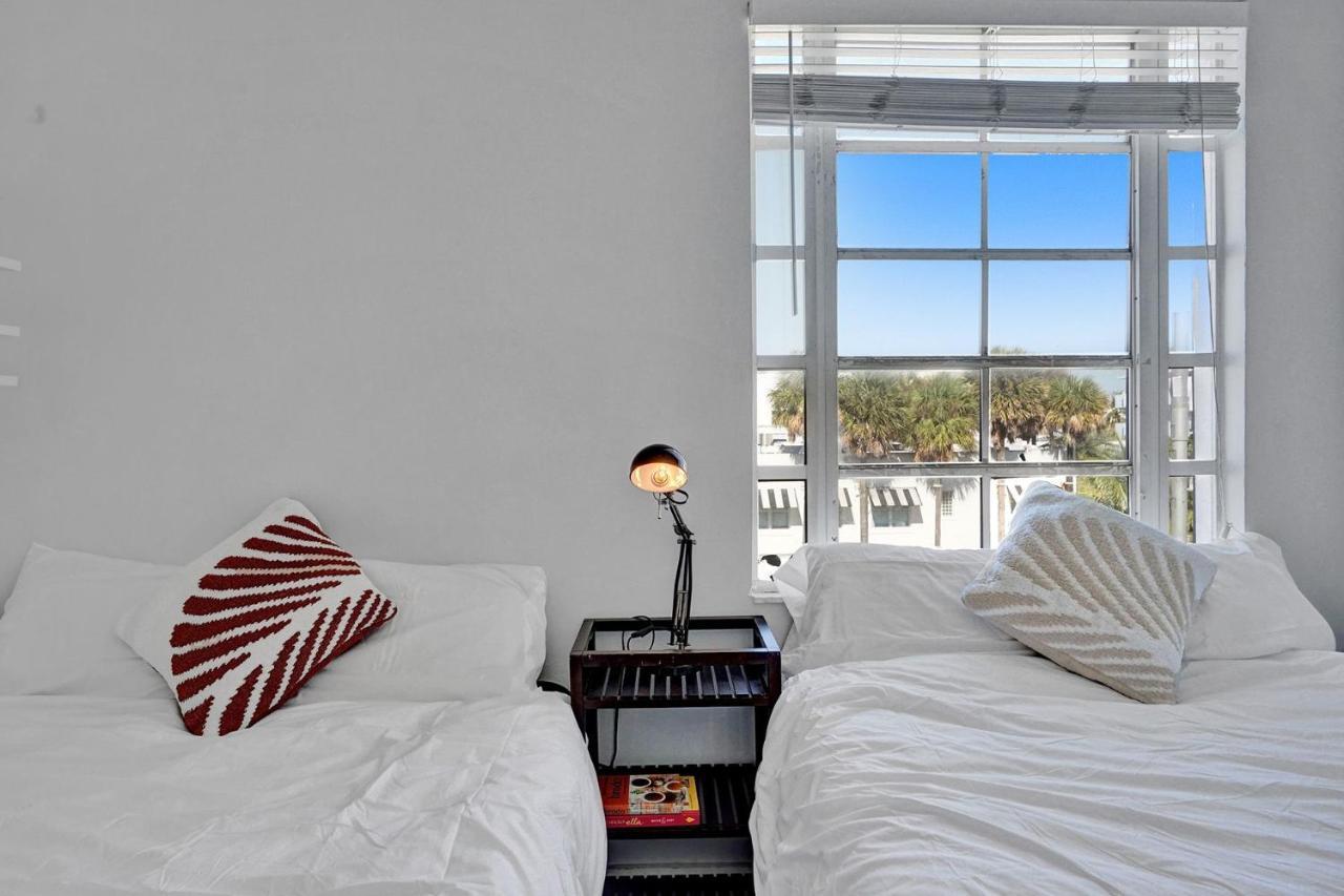 Luxe 2Br1Bath South Beach 1 Min Walk From Ocean Miami Beach Dış mekan fotoğraf