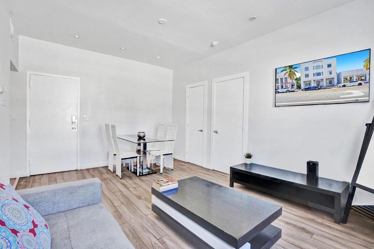 Luxe 2Br1Bath South Beach 1 Min Walk From Ocean Miami Beach Dış mekan fotoğraf